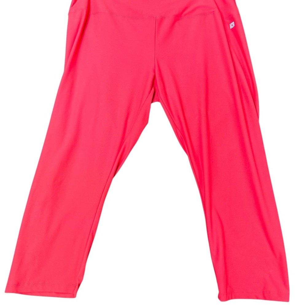 Liz Claiborne Weekend Women’s Sz XL Orange Stretch Capri Activewear Pants
